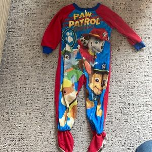 3T Paw Patrol Footed Pajamas